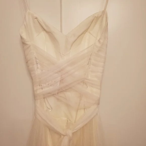 Wedding Dress - BHLDN Tinsley Dress Ivory Style #42111526 (Size 8) - Picture 8 of 11